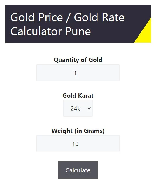 Gold-Price-Calculator